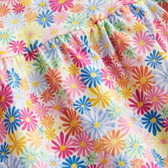 H&M Floral Patterned Cotton Dress/NWT/5T - Picture 3 of 10